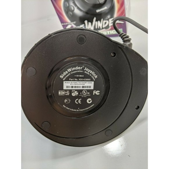 Microsoft USB SideWinder Joystick Controller For PC Gaming X05-63895 - Picture 2 of 5